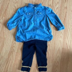 Ralph Lauren Girls Outfit